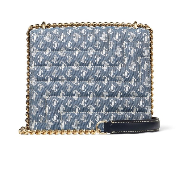 Jimmy Choo Denim Shoulder Bag - Picture 2 of 13